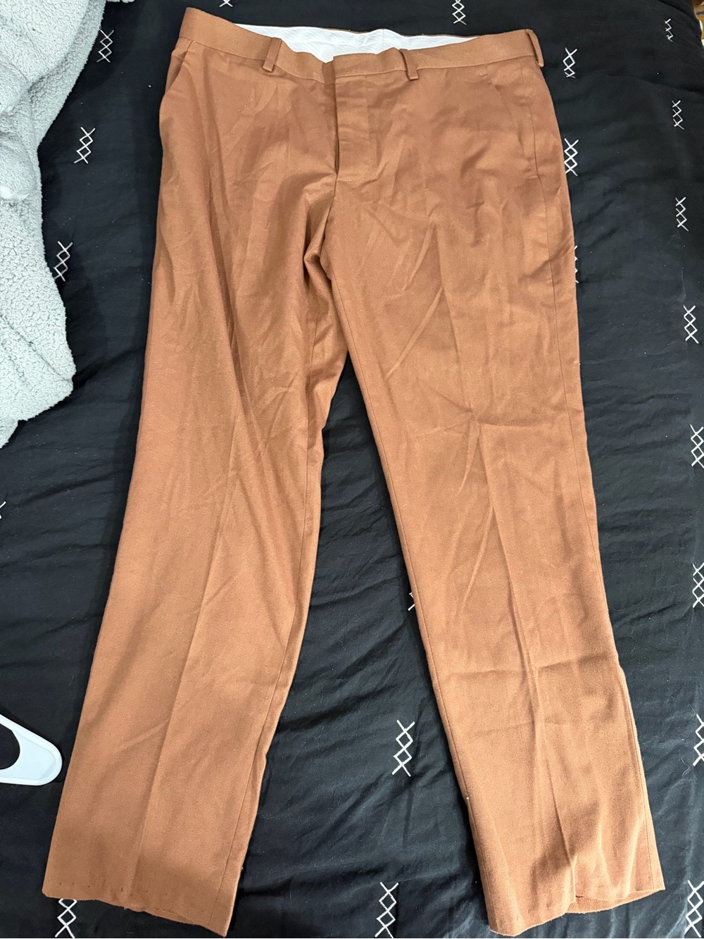 Express Men's Dress Pants in Chestnut